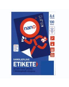 Etikete za laserske i ink-jet pisače Nano, N-07, 45,7x16,9 mm, 100/1