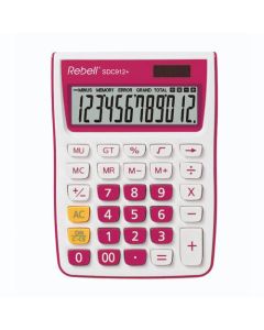 Kalkulator komercijalni Rebell SDC912+Pink