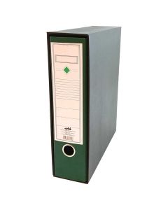 Registrator s kutijom A4, 8 cm, Eko, Orbi, zeleni