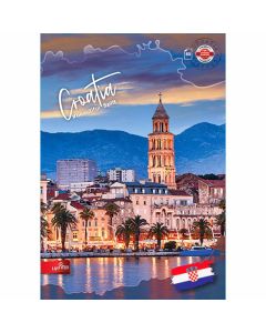 Bilježnica A4 40 listova diktando lak Cro Lipa Mill