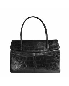 Torba ženska kroko crni 10-1003-3702