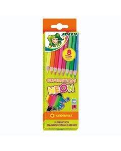 Bojice drvene Jolly Kinderfest Neon mix 8/1