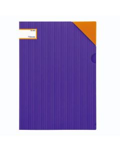 Fascikl PP "L" A4, Foldermate Color Barkode Plus art.31346, ljubičasta
