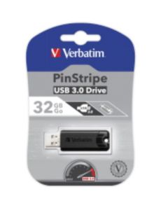 USB 32GB 3.0 (3.2 Gen 1), Verbatim, crni, V049317