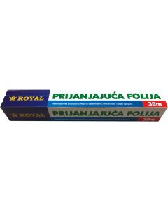 Folija prijanjajuća za domaćinstvo prozirna 30mx29cm