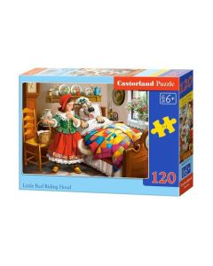 Igra društvena puzzle 120 kom, Crvenkapica 013227