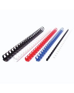 Spirale za uvez plastične, 8 mm 100/1 crvena