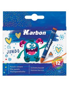 Pastele voštane jumbotrobridne 12/1 Karbon 230177