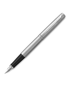 Nalivpero Parker Jotter stainless steel CT, vrh medium, plava tinta