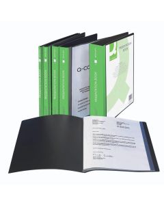 Mapa s varenim uložnim fasciklima A4/60, sa prednjom uložnom stranicom, Q-Connect