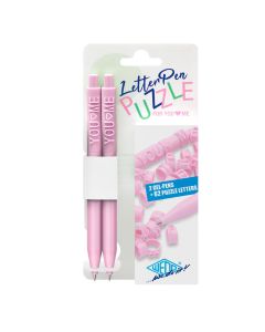 Olovka kemijska Wedo Letterpen puzzle 2/1 roza