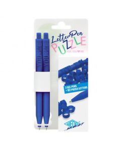 Olovka kemijska Wedo Letterpen puzzle 2/1 plava