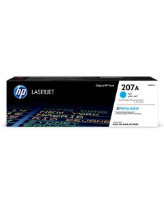 Toner HP207A W2211A Cyan za pisač HP CLJ PRO M255dw;MFP M282nw;MFP M283fdn;M283fdw, mogućnost ispisa do 1250 stranica pri 5% pokrivenosti tonerom po jednoj A4 stranici