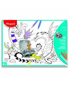 Predložak za bojenje Maped, format A3, 15/1 sortirani motivi