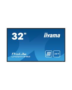 IIYAMA 32" LH3241S-B2 FHD (1920x1080) IPS Signage, 16:9, 8ms, 350 cd/m2, 1200:1, VGA/HDMI, 1xUSB-A, zvučnici, crni