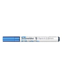 Flomaster Schneider, Paint-It metalik marker 010, 0,8 mm, plavi
