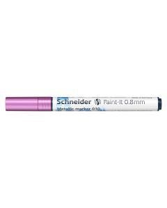 Flomaster Schneider, Paint-It metalik marker 010, 0,8 mm, ljubičasti
