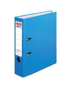 Registrator samostojeći A4, 8 cm, maX.file protect, Herlitz, svijetloplavi