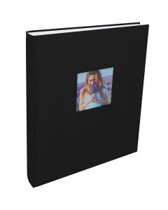 Album za slike Henzo 290 x 335 mm, 100 bijelih stranica, za 500 slika dimenzija 100 x 150 mm, Mika, crni