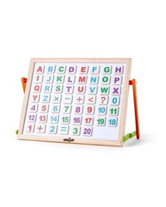 Igračka drvena ploča magnetna 2U1 901074