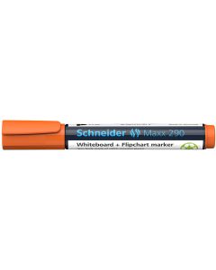 Flomaster Schneider, marker za bijelu ploču, Maxx 290, 2-3 mm, narančasti