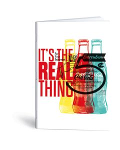 Bilježnica A4 40 listova diktando Coca -Cola