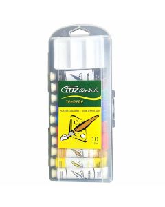 Boja tempera 12 ml alu. tuba 10 boja + mini paleta plast. Toz art. 520