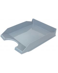 Ladica za spise, PVC, siva, Office products