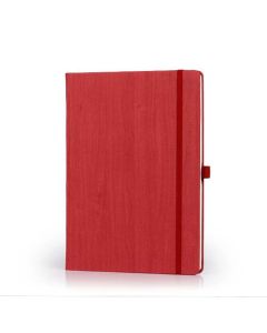 Notes B5 Woody maxi s gumicom, crveni