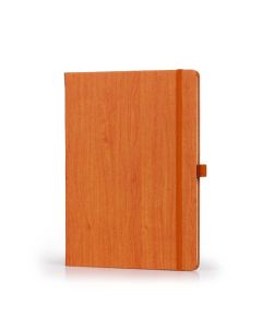 Notes B5 Woody maxi s gumicom, narančasti