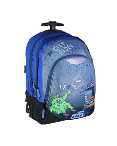 Torba školska Bodypack na kotačima Monster