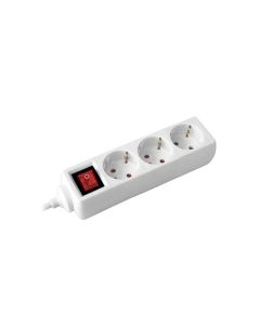 Kabel produžni 5u/3m s prekidačem, bijela