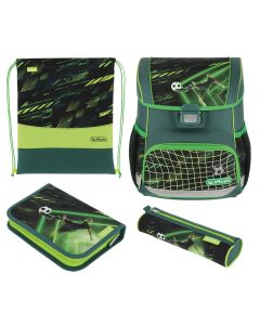 Torba školska set Herlitz 6249 Loop Nogometaš