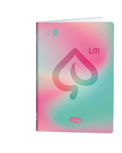 Bilježnica A4 40 listova diktando pastel