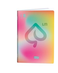 Bilježnica A4 40 listova karo pastel