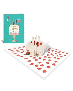 Čestitka OrigamiI 3D torta