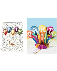 Čestitka Origami 3D Party