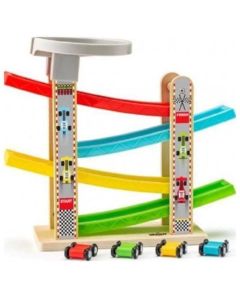 Igračka drvena pista za autiće 908417