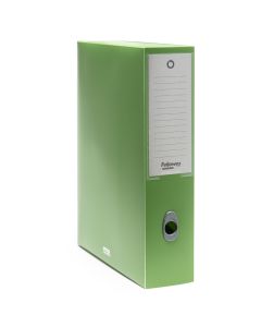 Mapa s gumbom B4 Holos 8 cm, polipropilen, dimenzija 35,5x25,5x8 cm, Fellowes, zelena