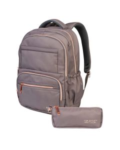 Ruksak i pernica set 2/1 TARGET GLAMMER DUSTY GREY 28709 + pernica gratis