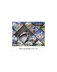 Kalendar zidni Zagreb 2026.