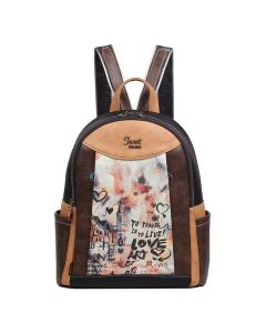 Ruksak fashion Janet Art gallery 246721-EC dimenzije 28x16x33 cm