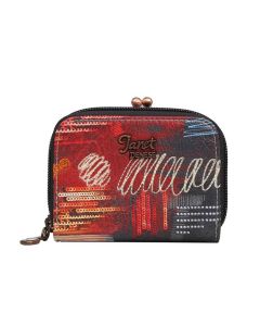Novčanik fashion Janet mini Tempus Fugit 247335-EC dimenzije 11X4.5X8 cm
