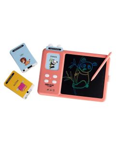 Tablet Free 2 play, interaktivni, s karticama 2u1, rozi