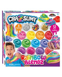 Igračka Crazart slime set Rainbow Blendz