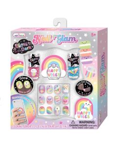 Igračka Hot Focus set za nokte Glam Rainbow
