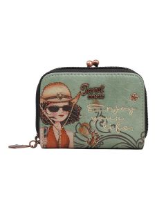 Novčanik fashion Janet Western Odyssey 248396-EC dimenzije 11x4.5x8 cm