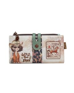 Novčanik fashion Janet Western Odyssey 248397-EC dimenzije 19.5x3x10.5 cm