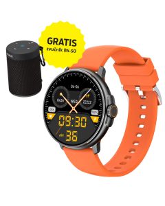 Pametni sat Life Fit pro 2 Vivax, orange + zvučnik BS-50 Vivax, black