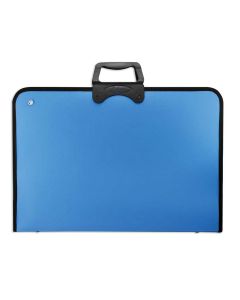 Torba plastična s ručkom 370X540 plava